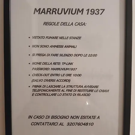 Apartment Marruvium 1937